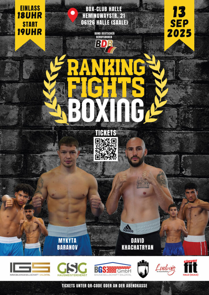 Box-Club Halle Poster 2025 09 13