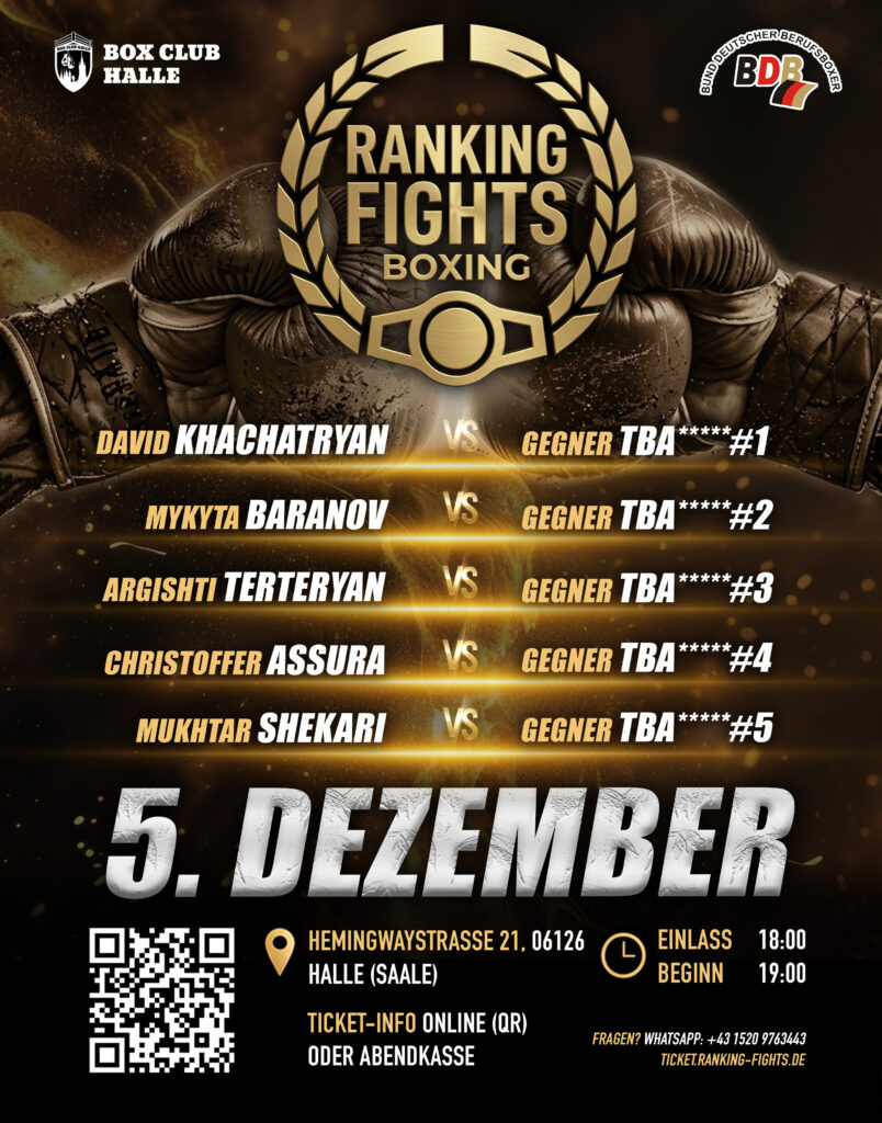 RANKING FIGHTS MAIN POSTER